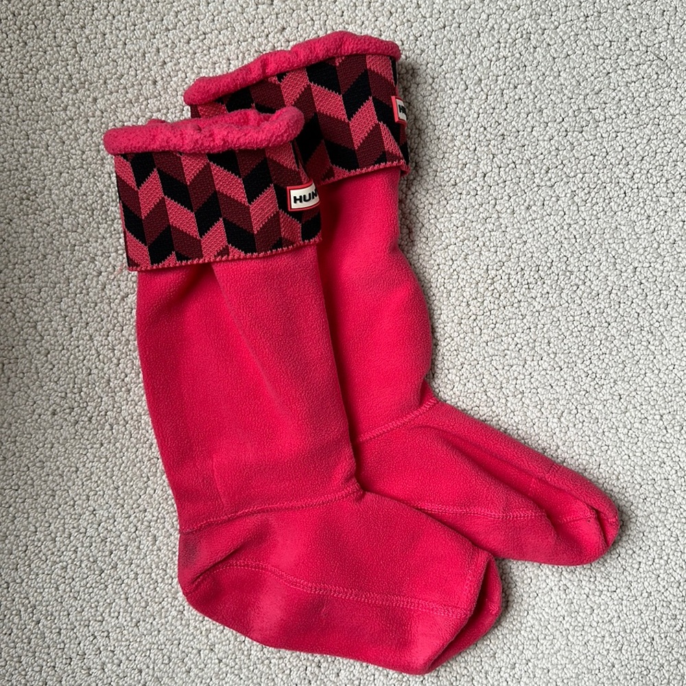 Tall Hunter boot socks